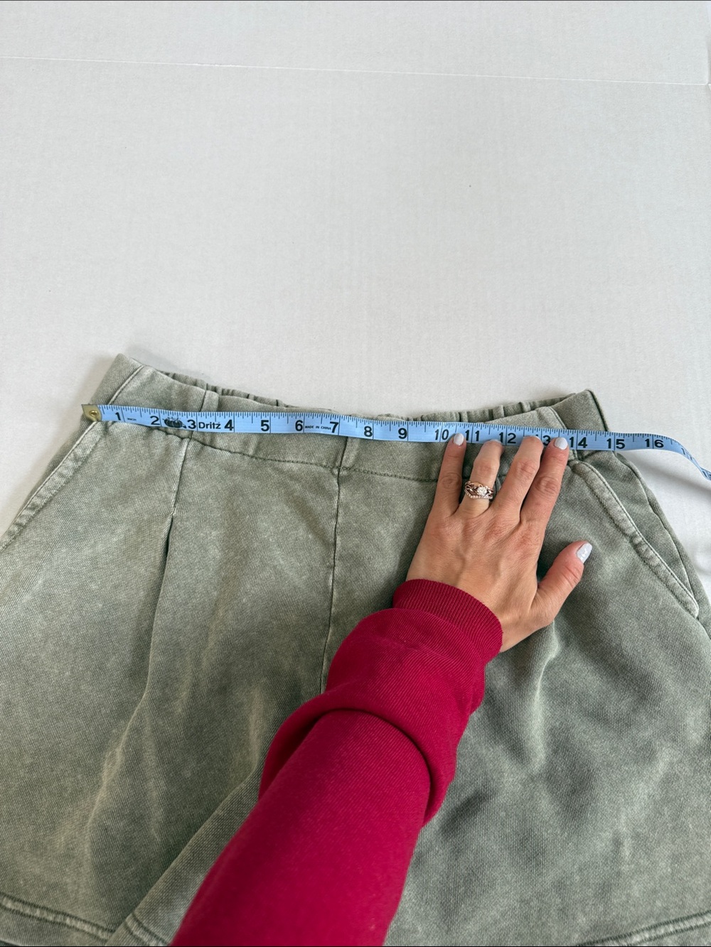 Aerie Cotton Shorts Olive Green size Medium - Picture 8 of 8